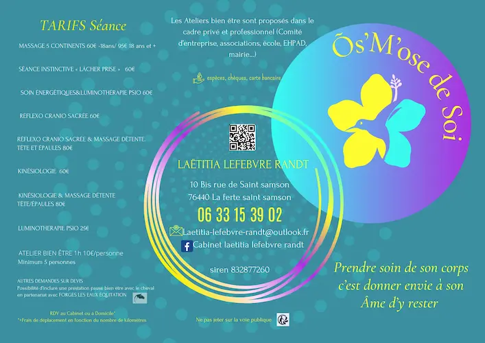 Os'M'ose de Soi Laëtitia Lefebvre Randt